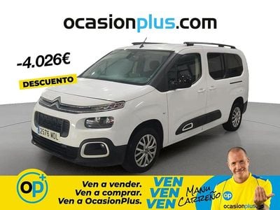 Begagnad Citroën Berlingo Feel 130 HK (95 kW) 2023 Vit Minibuss
