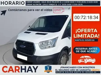 Usado Ford Transit Trend 131 CV (96 kW) 2021 Blanco Van
