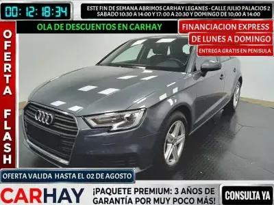 Usado Audi A3 Premium 151 CV (111 kW) 2020 Gris Berlina