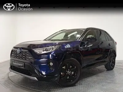 Usado Toyota RAV4 Hybrid 218 CV (160 kW) 2019 Azul SUV