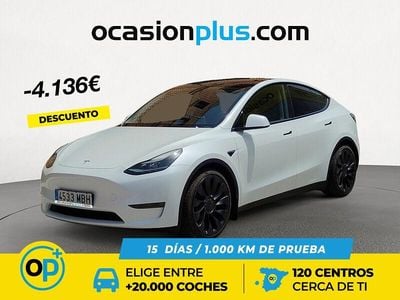 Blanco Usado 2022 Tesla Model X Performance SUV | 45.500 € (Precio justo)