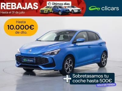 Usado MG MG3 Luxury 194 CV (142 kW) 2024 Azul Utilitario