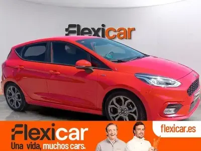 Usado Ford Fiesta ST-Line 125 CV (91 kW) 2021 Rojo Utilitario