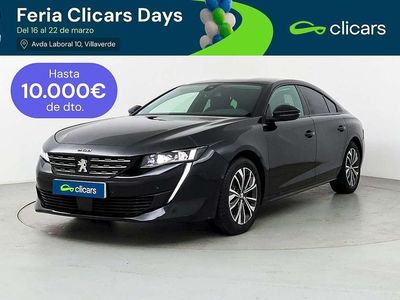 Usado Peugeot 508 Allure 131 CV (96 kW) 2022 Negro Berlina