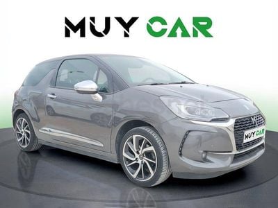 Usado DS Automobiles DS3 110 CV (80 kW) 2019 Gris / plata Berlina