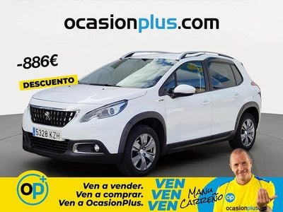 Usado Peugeot 2008 Signature Sky 82 CV (60 kW) 2019 Blanco SUV