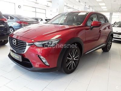 Käytetty Mazda CX-3 Luxury 105 HP (77 kW) 2016 Punainen Katumaasturi