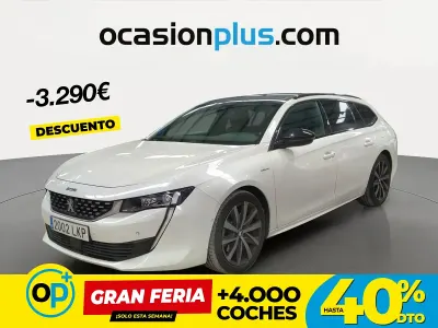 Usado Peugeot 508 GT-line 225 CV (165 kW) 2020 Blanco Familiar