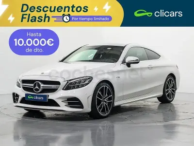 Usado Mercedes C43 AMG 390 CV (286 kW) 2021 Blanco Coupe