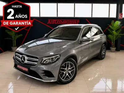 Usado Mercedes GLC220 170 CV (125 kW) 2019 Gris / plata SUV
