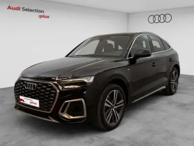 Usado Audi Q5 Sportback S-Line 163 CV (119 kW) 2022 Negro SUV