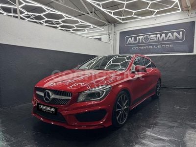 Granate Usado 2015 Mercedes CLA220 Shooting Brake AMG line Familiar | 18.990 € (Precio justo)