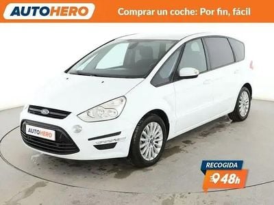 Begagnad Ford S-MAX Trend 115 HK (84 kW) 2014 Vit Minibuss