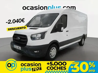 Usado Ford Transit Trend 130 CV (95 kW) 2023 Blanco Berlina