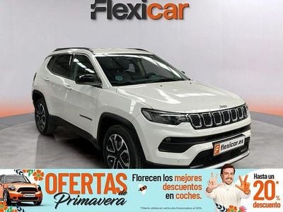 Usado Jeep Compass Longitude 130 CV (95 kW) 2022 Blanco SUV