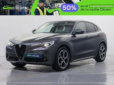Usado Alfa Romeo Stelvio Veloce 210 CV (154 kW) 2021 Gris / plata SUV