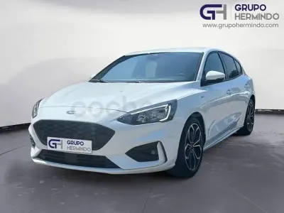 Usado Ford Focus ST-Line 125 CV (91 kW) 2022 Blanco Berlina