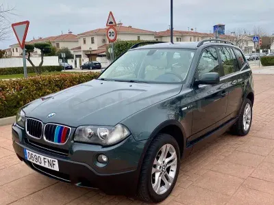 Usado BMW X3 150 CV (110 kW) 2007 Verde SUV