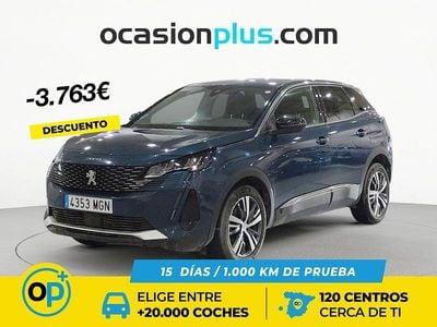 Azul Usado 2023 Peugeot 3008 Allure SUV | 17.750 € (Precio justo)