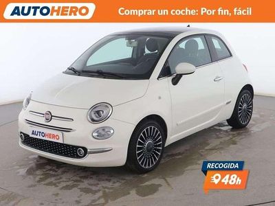 Blanco Usado 2017 Fiat 500 Lounge Utilitario | 8099 € (Precio justo)