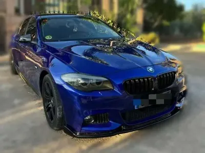 Usado BMW 520 177 CV (130 kW) 2010 Azul Berlina