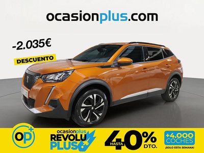 Usado Peugeot 2008 Allure 130 CV (95 kW) 2021 Naranja SUV