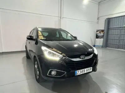 Usado Hyundai ix35 136 CV (100 kW) 2014 Negro SUV