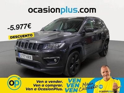 Usado Jeep Compass Night Eagle 140 CV (102 kW) 2018 Gris SUV