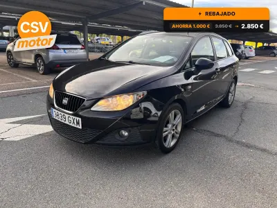 Usado Seat Ibiza SC Sport 105 CV (77 kW) 2010 Negro Utilitario