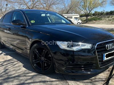 Usado Audi A6 177 CV (130 kW) 2011 Negro Berlina