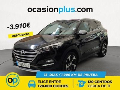Negro Usado 2017 Hyundai Tucson SUV | 16.380 € (Precio justo)