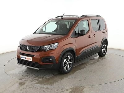 Usado Peugeot Rifter GT 131 CV (96 kW) 2021 Marrón Monovolumen
