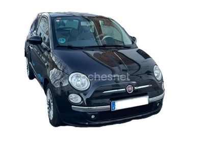 Usado Fiat 500 Lounge 69 CV (50 kW) 2014 Negro Berlina