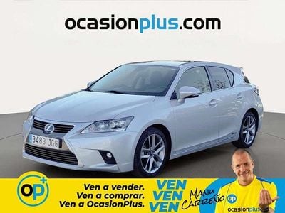 Usado Lexus CT200h 136 CV (100 kW) 2015 Gris Utilitario