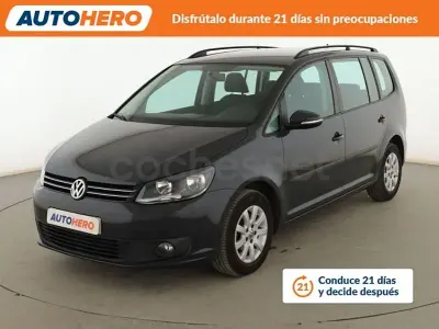 Usado VW Touran Edition 105 CV (77 kW) 2014 Gris / plata Monovolumen