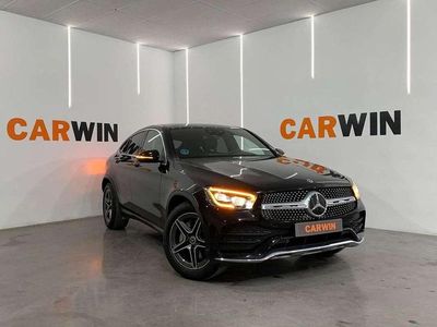 Usado Mercedes GLC220 194 CV (142 kW) 2020 Negro Coupe
