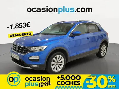 Usado VW T-Roc Advance 150 CV (110 kW) 2021 Azul SUV