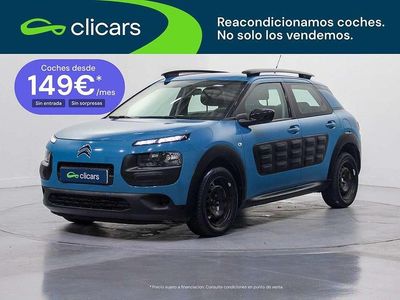 Usado Citroën C4 Cactus Feel 82 CV (60 kW) 2018 Azul Utilitario
