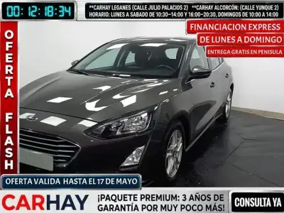 Begagnad Ford Focus Trend+ 120 HK (88 kW) 2020 Grå Halvkombi