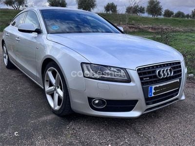 Usado Audi A5 Sportback S-Line 211 CV (155 kW) 2010 Gris / plata Utilitario
