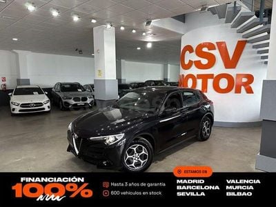 Usado Alfa Romeo Stelvio Super 160 CV (117 kW) 2022 Negro SUV