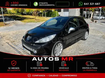 Usado Peugeot 207 RC 175 CV (128 kW) 2007 Negro Berlina