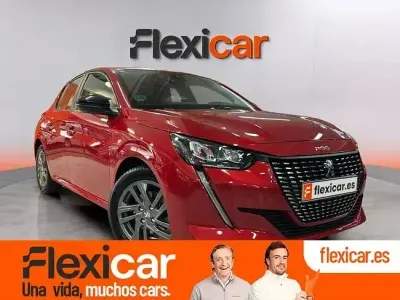 Usado Peugeot 208 Active 100 CV (73 kW) 2022 Rojo Utilitario