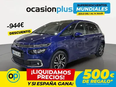 Usado Citroën C4 Picasso Feel 120 CV (88 kW) 2018 Azul Monovolumen