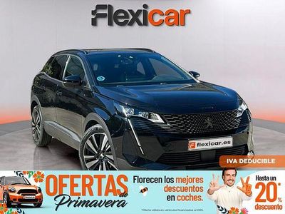 Usado Peugeot 3008 GT 130 CV (95 kW) 2021 Negro SUV