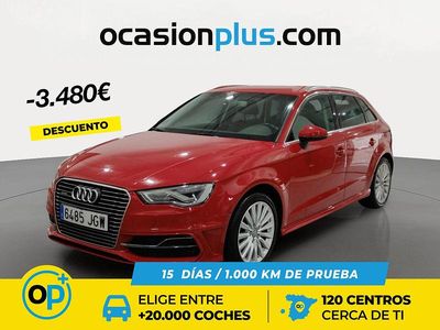 Rojo Usado 2015 Audi A3 e-tron Ambition Utilitario | 19.990 € (Precio justo)