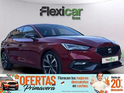 Usado Seat Leon FR 150 CV (110 kW) 2021 Rojo Berlina