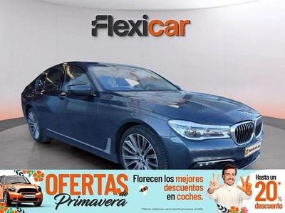 Usado BMW 750 450 CV (330 kW) 2016 Gris Berlina