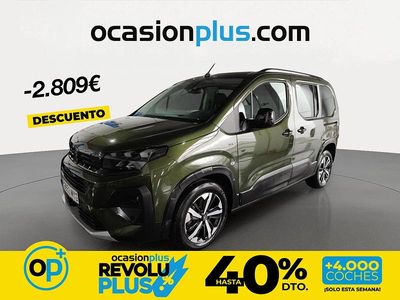 Usado Peugeot Rifter GT 130 CV (95 kW) 2025 Verde Monovolumen