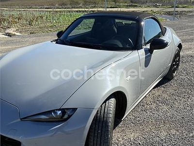 Usado Mazda MX5 Homura-Line 132 CV (97 kW) 2025 Gris / plata Descapotable